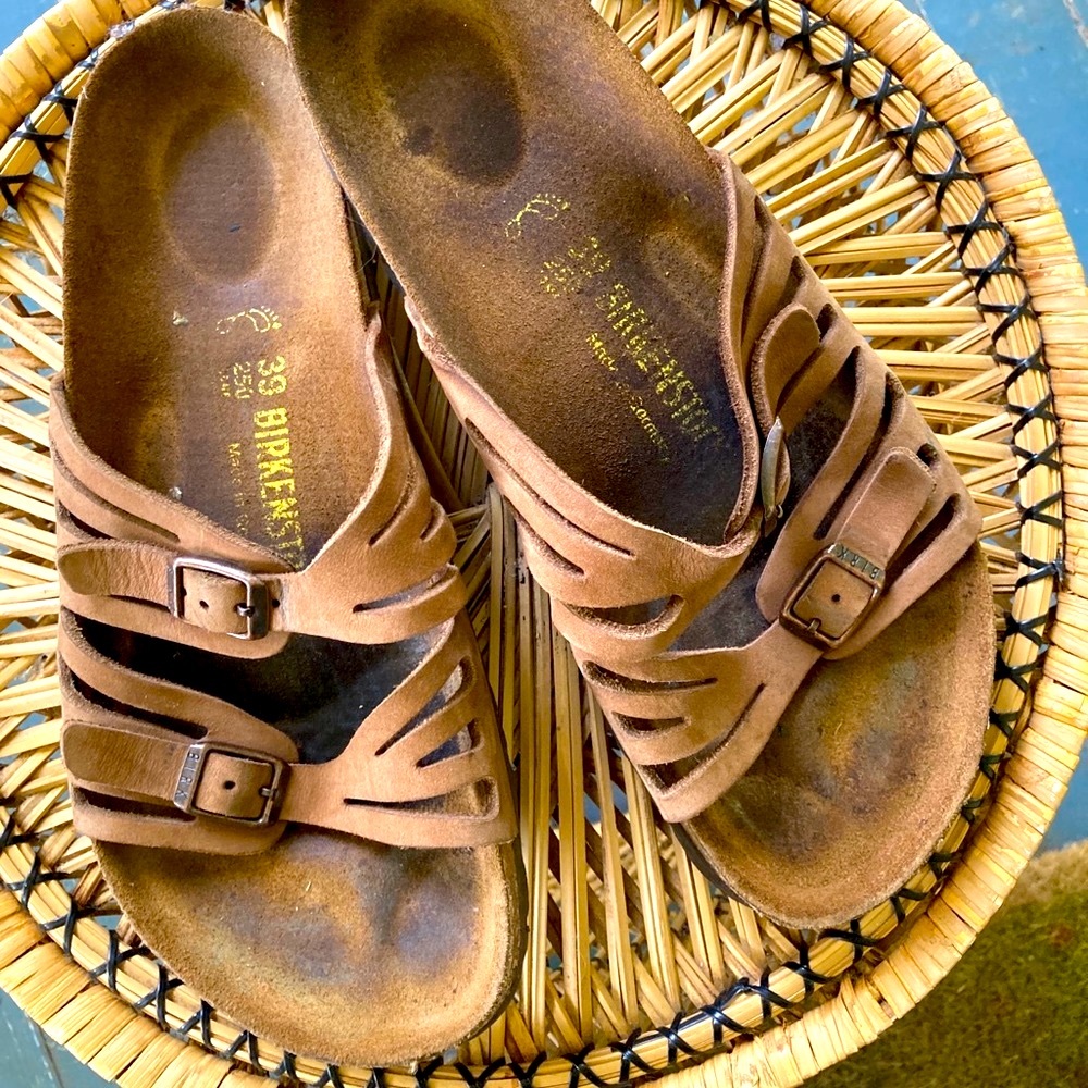 Brown Suede Birkenstocks